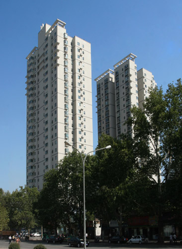 利君小区一二号高层住宅楼(图1)